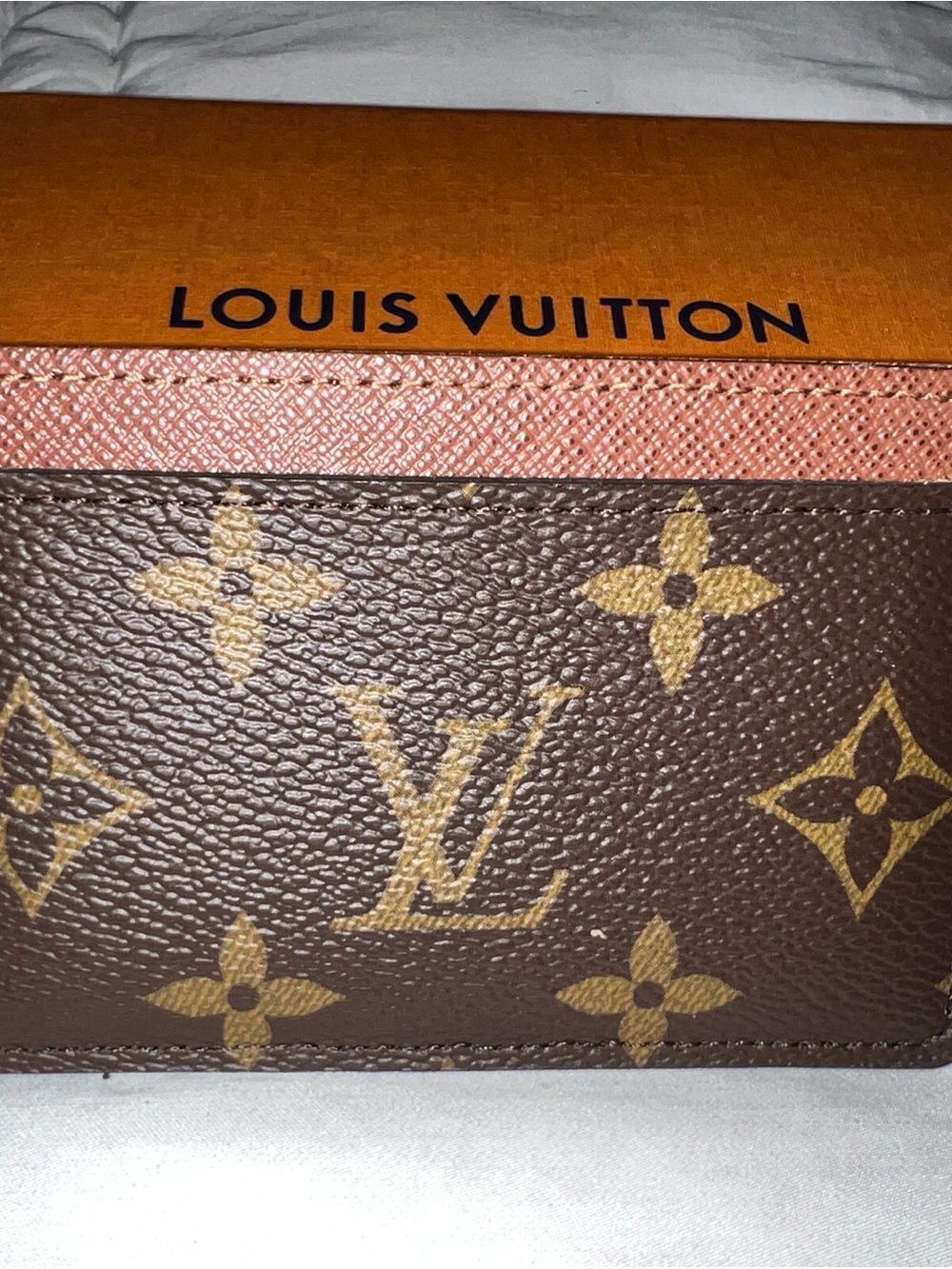 Louis Vuitton Monogram Card Holder with Trim